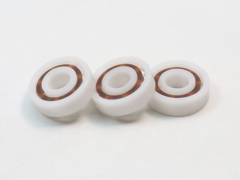 POM608 plastic deep groove ball bearing