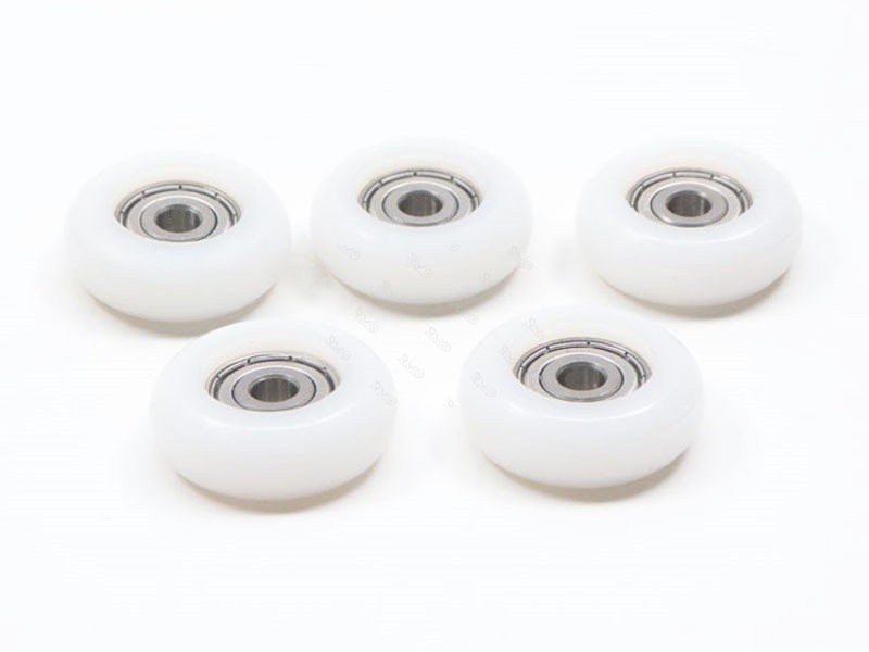 Round Track Bearing Nylon Wheels