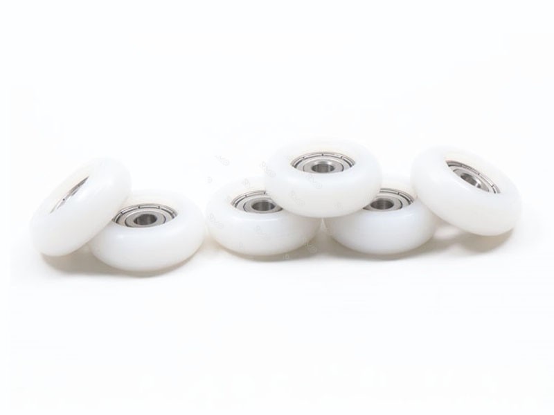 Round Groove Nylon Bearing Pulley