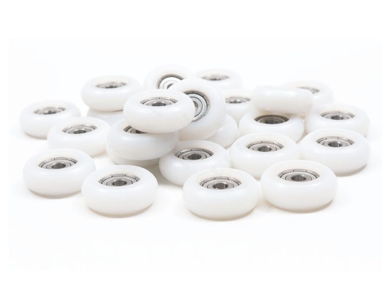 Lightweight S626ZZ Bearing Nylon Wheel