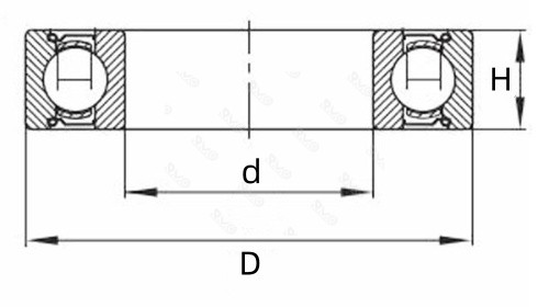 6301ZZ drawing