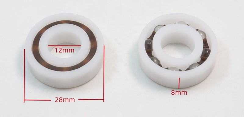 POM6001 plastic ball bearing