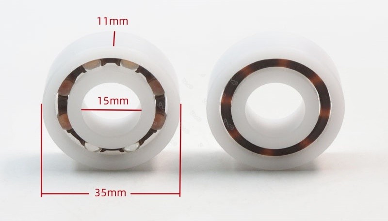 POM Plastic Ball Bearing 6202