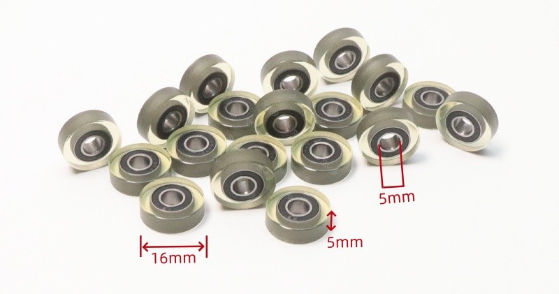 685-2RS PU Coated Flat type Pulley