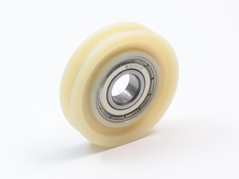 6001zz U groove bearing wheel