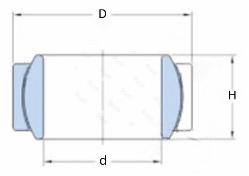 GE...C series bearing drawing