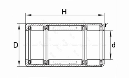 HFL Series Needle Roller Drawings