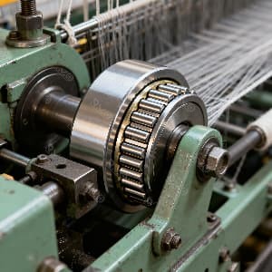 needle bearing for textile machinery