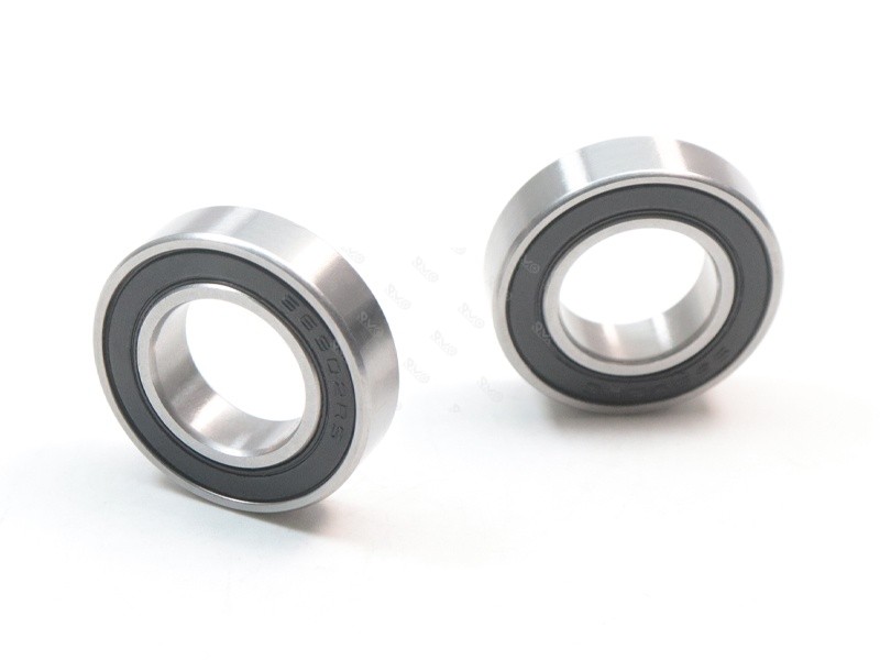 Low friction hybrid ceramic ball bearings